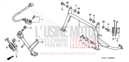 BEQUILLE FES2502 de 2002